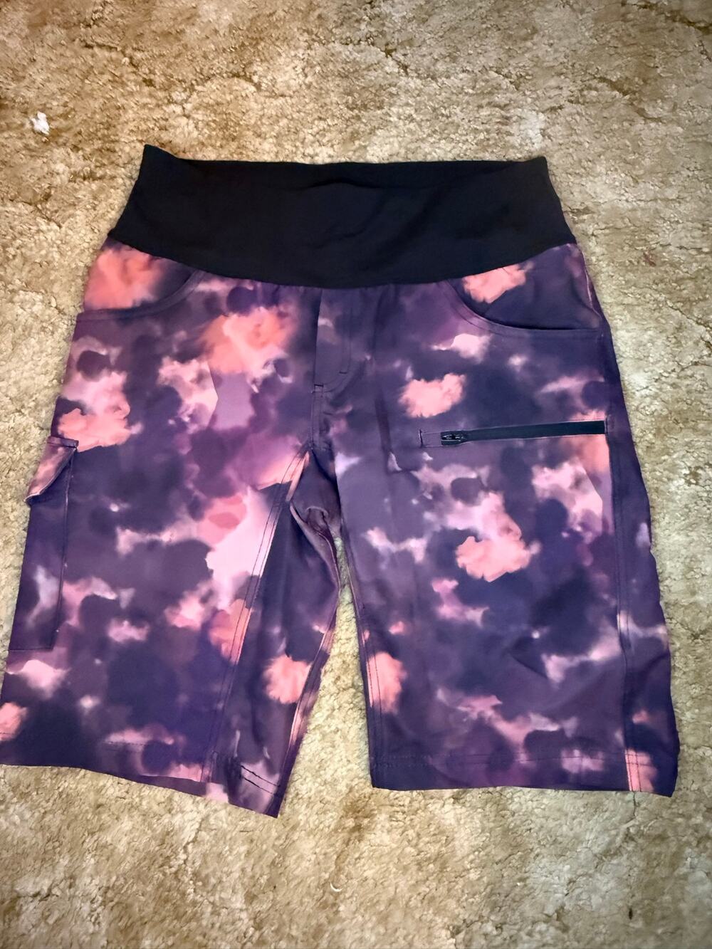 SHREDLY Women’s Mountain Bike MTB Shorts Purple Pink Size 6